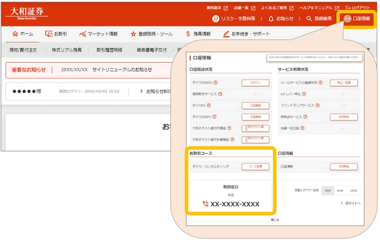 大和証券オンライントレード