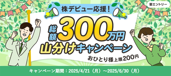 NISAやるならSBIでGO！NISA応援キャンペーン