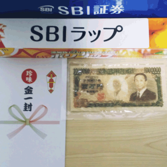 sbi証券の手土産（2）
