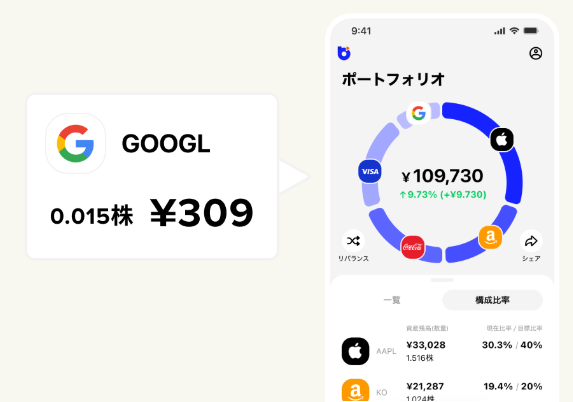 Bloomoのポートフォリオ設定画面