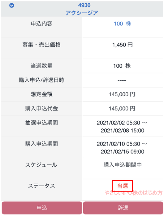 ipo当選の口コミ多数で評判が良いconnect（コネクト）